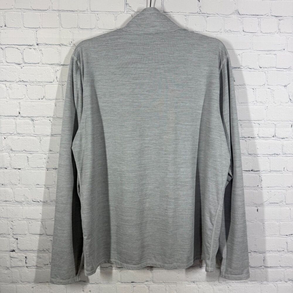 Vuori Ease Performance Half Zip 2.0 Pullover Men Large Grey Active Gym Golf - Picture 3 of 15